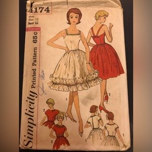 Size 12 Simplicity Vintage (used)  Pattern 4174